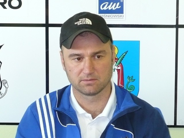 Janusz Świerad, trener Sandecji Nowy Sącz