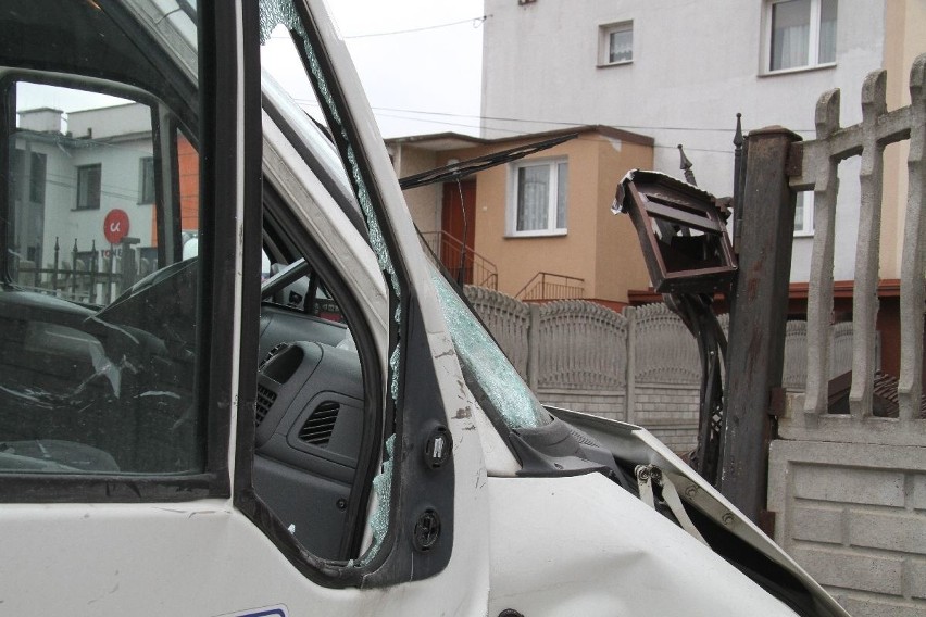 Groźne zderzenie dwóch busów w Kielcach
