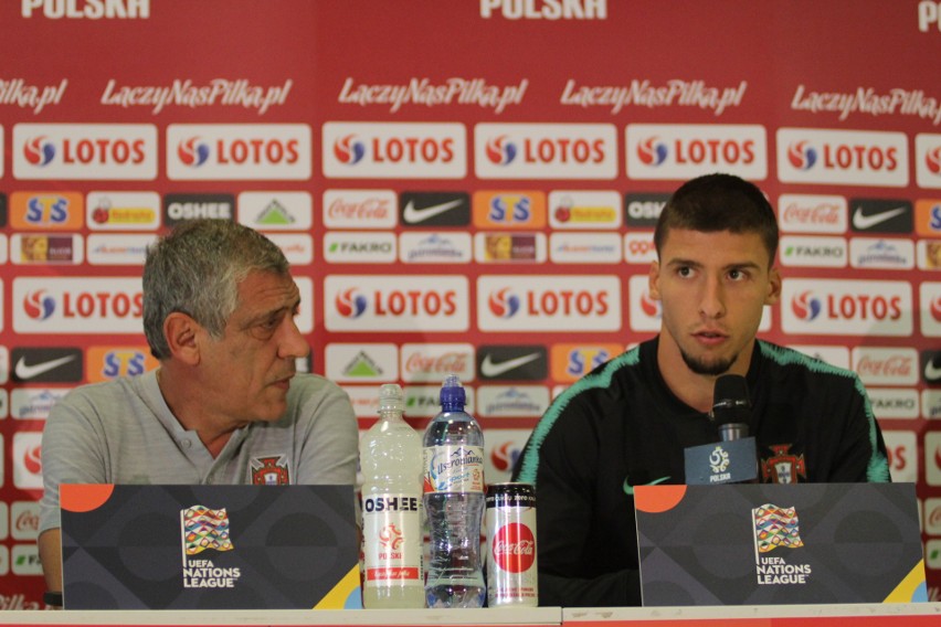 Trener Fernando Santos na konferencji przed meczem Polska -...