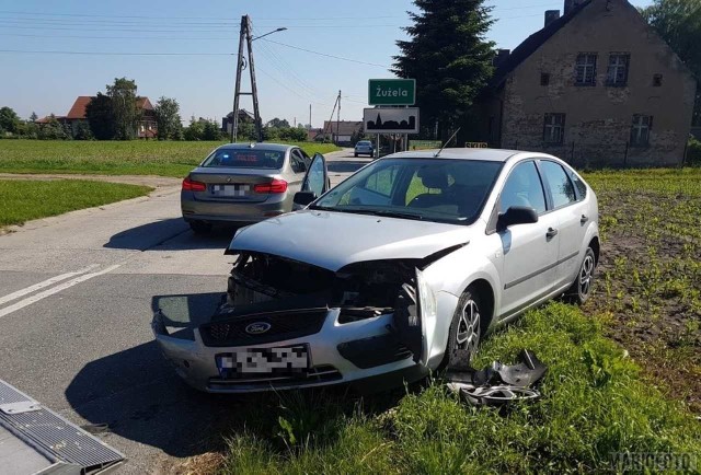 Poranny wypadek w Żużeli