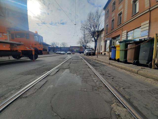 Tramwaje na ul. Dworcowej jeździły do stycznia 2012 r.