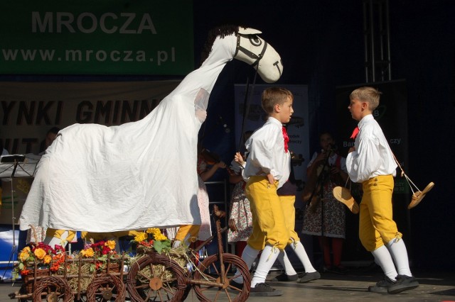 Na dożynkach wystąpił m.in. zespół ludowy z Czech