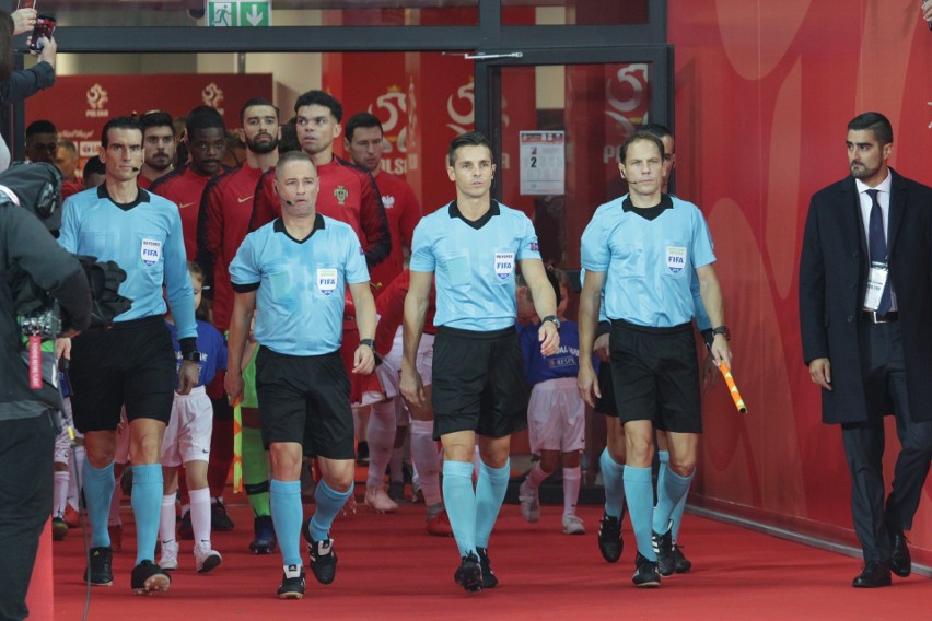 mecz Polska - Portugalia 2:3 na Stadionie Śląskim w...