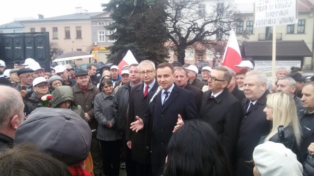 Andrzej Duda w Żywcu