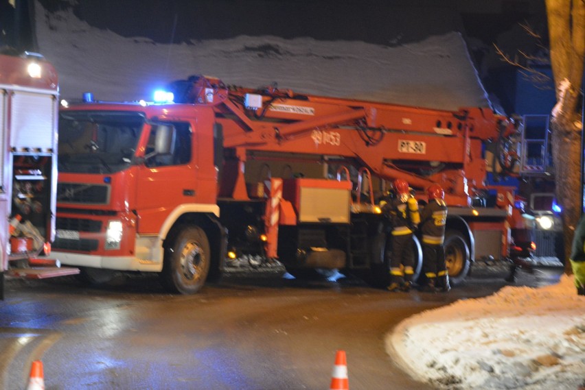 Nowy Targ: Groźny pożar. Na szczęście strażakom udało się zapobiec tragedii