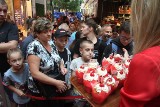 7 urodziny Galerii Echo w Kielcach. Na klientów czekała moc atrakcji, rabaty i... tort z 1000 muffinek [ZDJĘCIA]