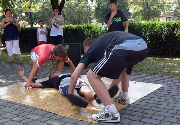 Break dance w Tarnobrzegu...