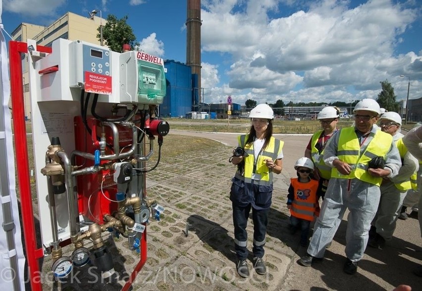 Drzwi otwarte na budowie nowej elektrociepłowni gazowej w EDF Toruń