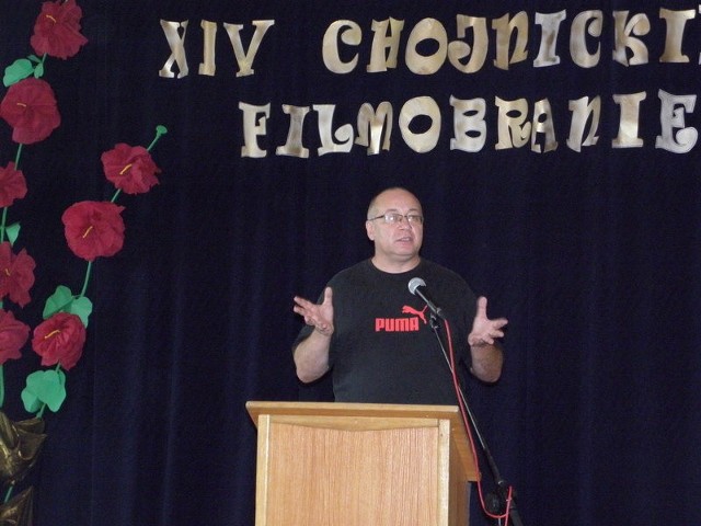 Pierwszy wykład w auli starego ogólniaka wygłosił Mariusz Guzek