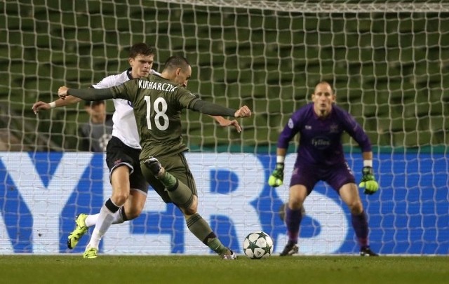 Mecz Legia - Dundalk rozegrany w Irlandii zakończył się zwycięstwem Legii Warszawa 2:0