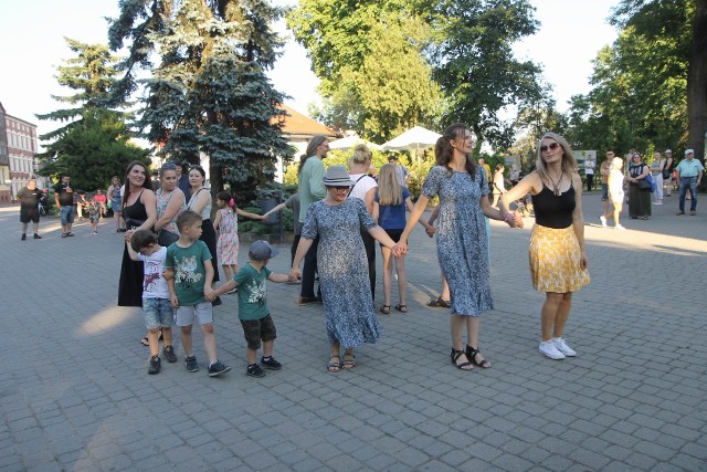 Przy Bramie Grudziądzkiej w Chełmnie zorganizowano potańcówkę