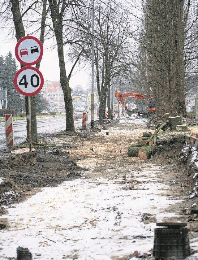 Chodnik i ścieżka przy ul. Morskiej (od Zakładu Energetycznego do tzw. ringu) ma być gotowa do maja