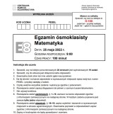 Egzamin ósmoklasisty 2022 matematyka. Odpowiedzi, zadania i arkusze CKE. Co było na egzaminie z matematyki? (25.05.2022)