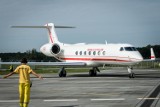 Nowy samolot Andrzeja Dudy. Prezydent poleciał do USA ekskluzywną maszyną z silnikiem Rolls-Royce'a [ZDJĘCIA] 