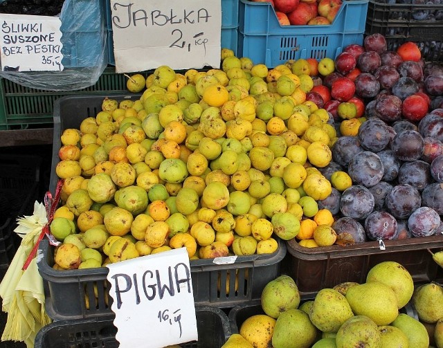 Mała podaż pigwy i pigwowca sprawia, że owoce te są stosunkowo drogi. Przerobione na nalewki i konfitury są pyszne i aromatyczne. Zwłaszcza polecane w okresie zwiększonej zachorowalności na grypę i przeziębienia