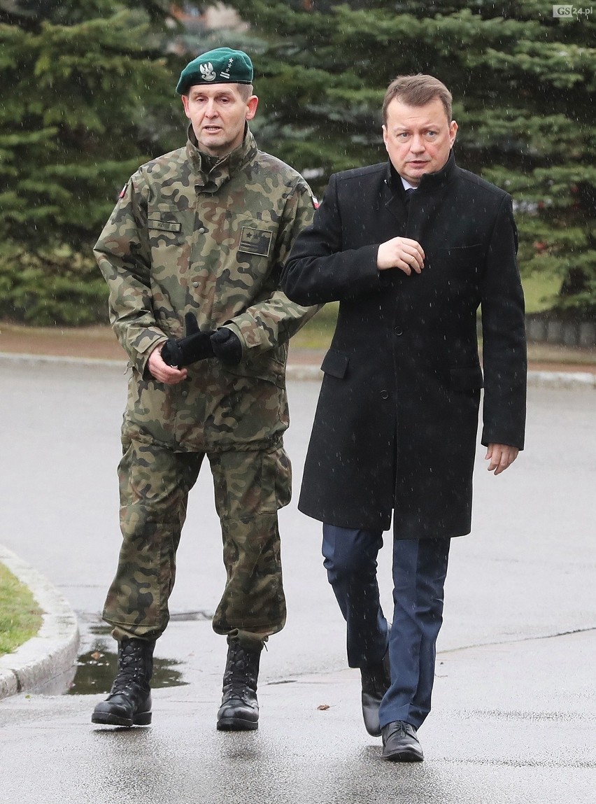 Andrzej Duda na uroczystości w Koszarach Bałtyckich. Prezydent złożył wizytę w Dowództwie Wielonarodowego Korpusu Północny-Wschód 