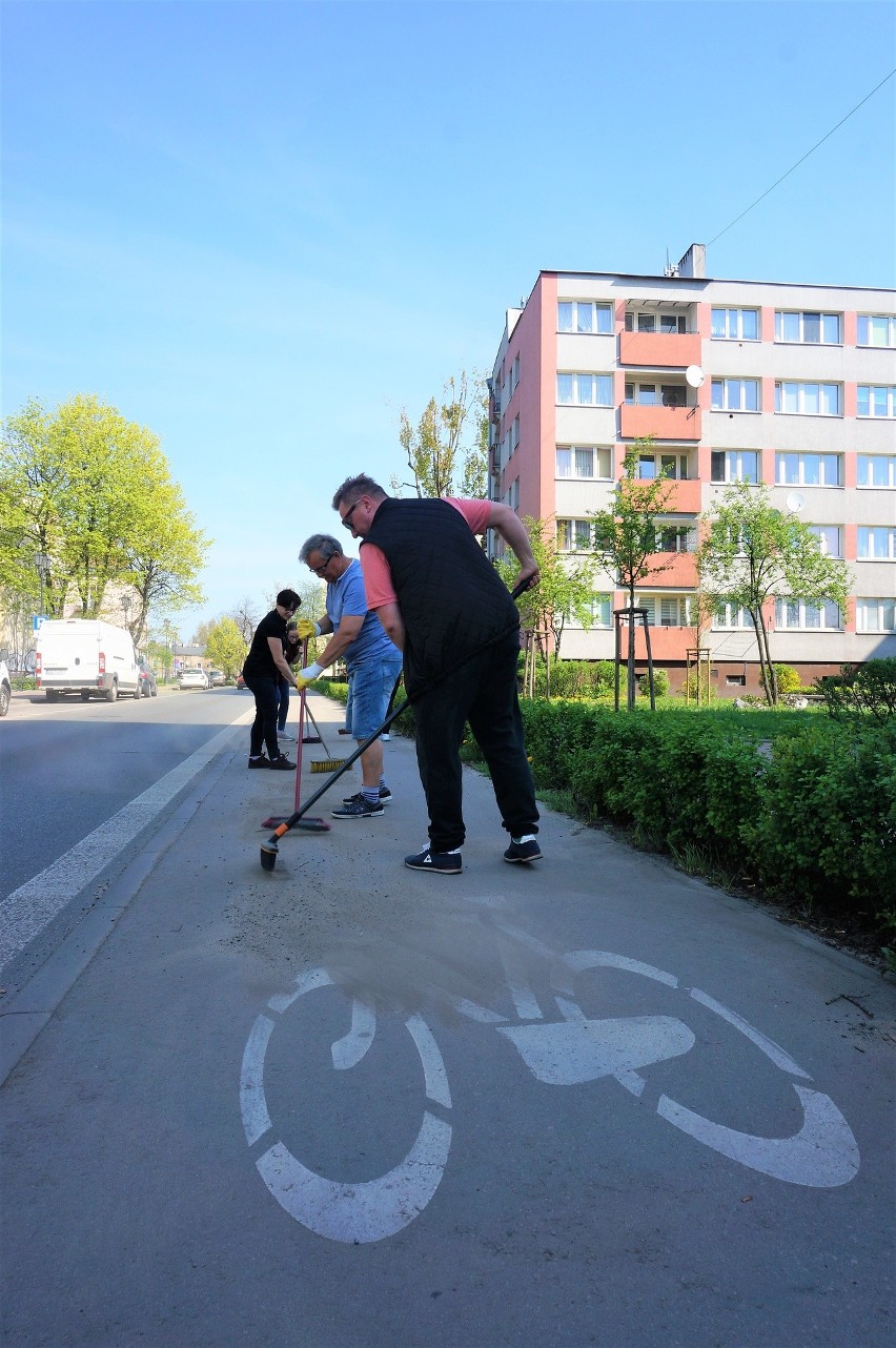 Częstochowa: Czyste drogi rowerowe w ramach akcji Czyściochy