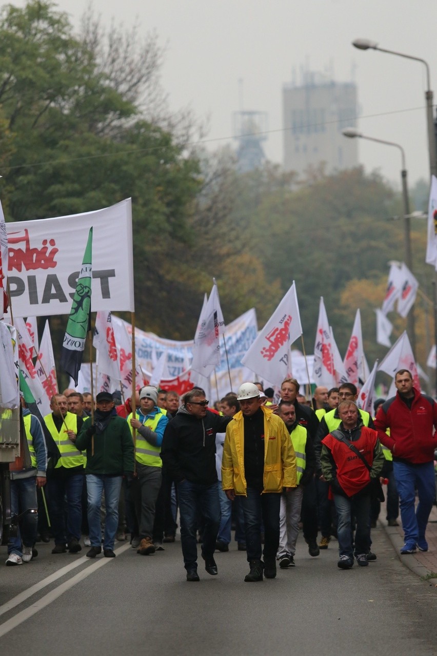 Protest w Rudzie Śląskiej