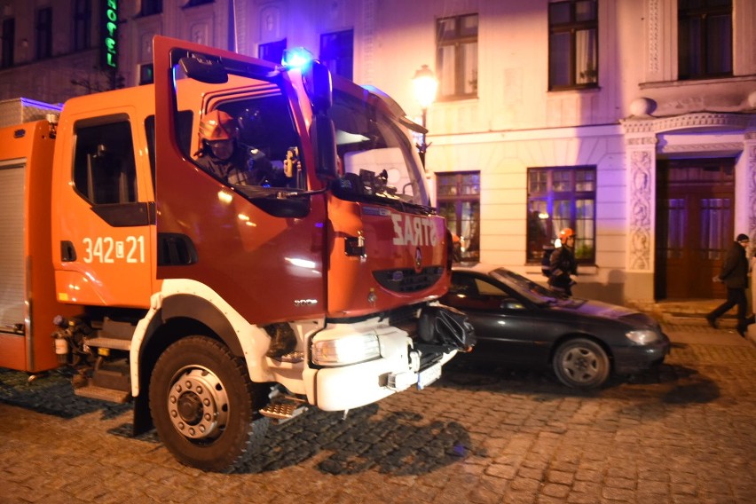 Strażacy interweniowali m.in. przy ulicy Mostowej w Toruniu