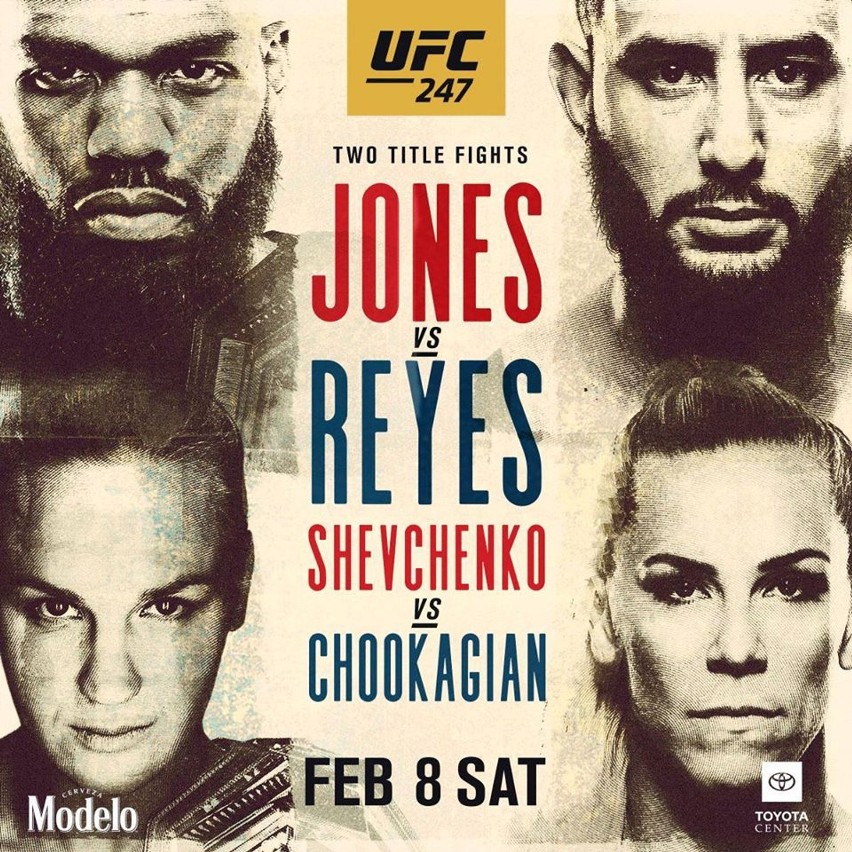 Gala UFC 247 odbędzie się z soboty na niedzielę (8/9 lutego)...