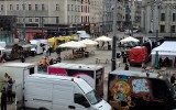 W weekend majowy zlot food trucków na rynku w Katowicach