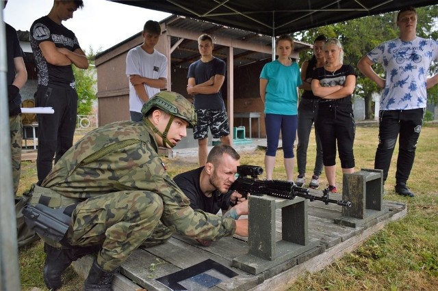 Dla cywilów opolscy logistycy przygotowali całodniowe zajęcia.