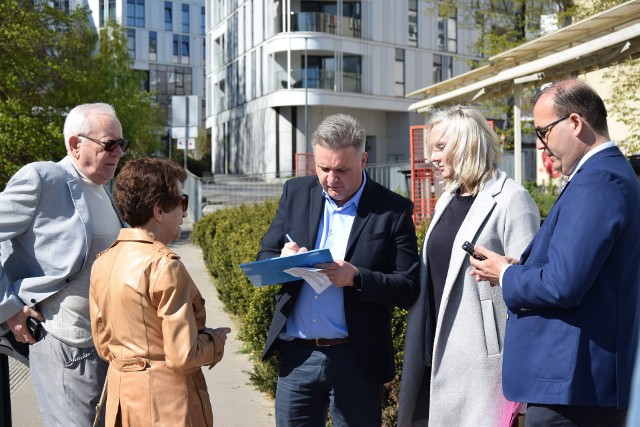 PiS w Gdyni zbierał podpisy.