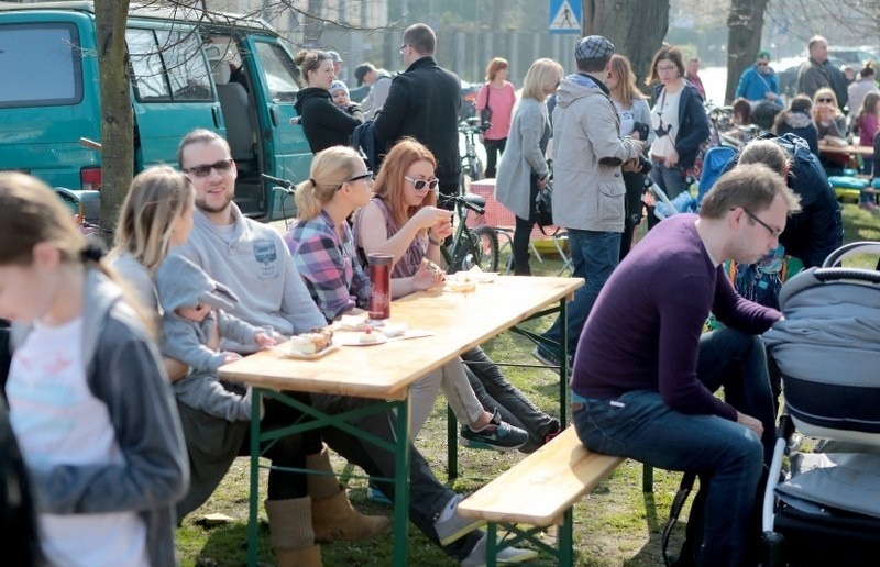 Pierwsze tegoroczne Śniadanie przy Błoniach...