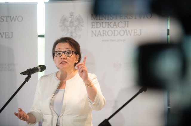 Minister edukacji narodowej Anna Zalewska