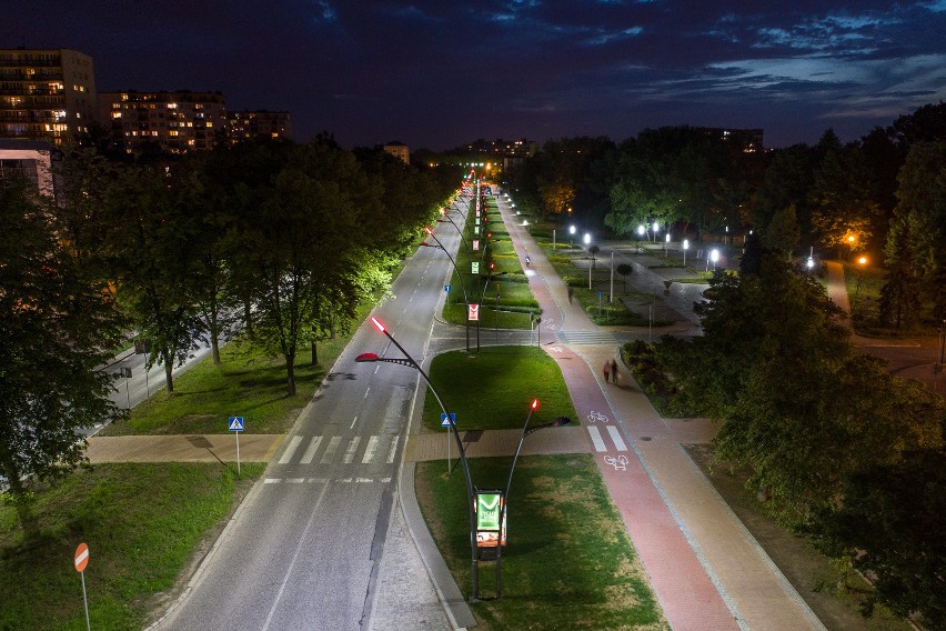 Tychy będą sterować intensywnością oświetlenia.