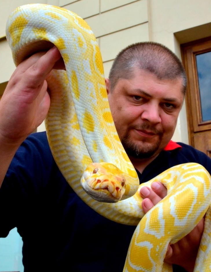 Bartłomiej Gorzkowski ze schroniska dla egzotycznych...