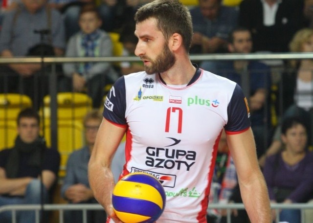 Marcin Możdżonek (Zaksa) najlepszy zawodnik spotkania.