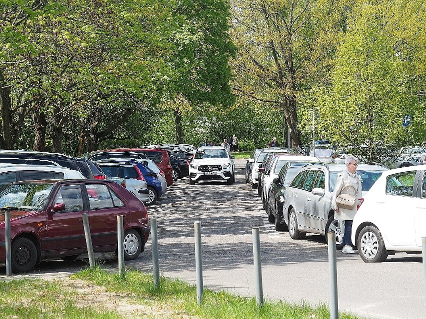 W majówkę w pobliżu Orientarium trudno było zaparkować