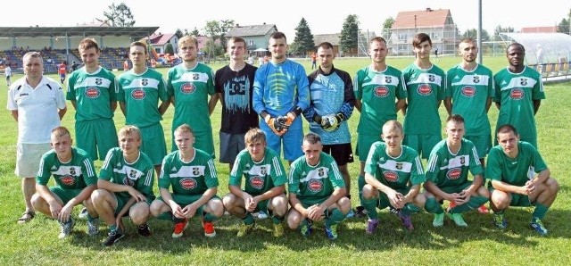 Zespół Rylovii w sezonie 2013/14. Rylowianie już trzeci rok występują w IV lidze.