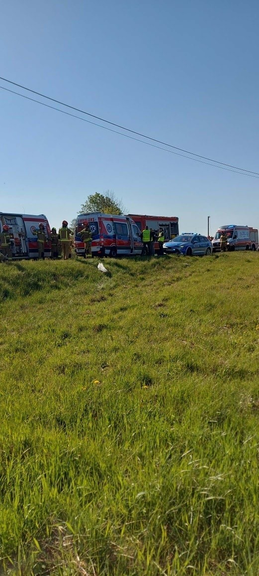 Groźny wypadek na drodze z Czaplinka do Połczyna-Zdroju