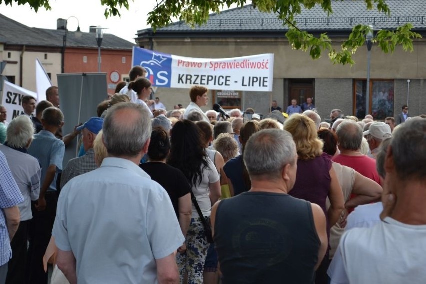 Beata Szydło z PiS odwiedziła Kłobuck