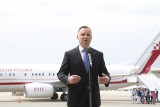 Problemy samolotu Andrzeja Dudy przy lądowaniu w Gdyni. Prezydent musiał zawracać