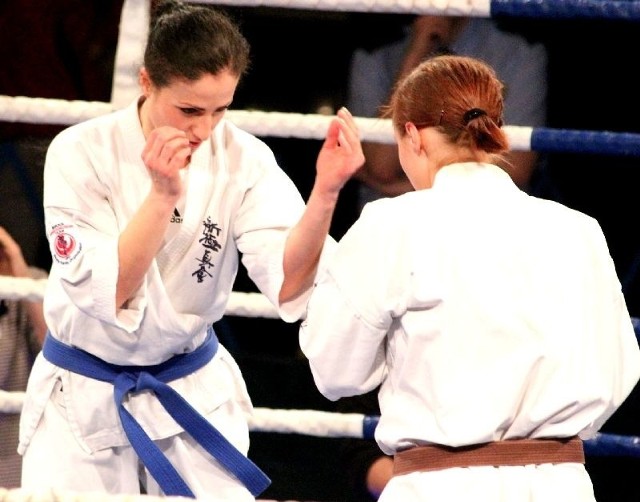 W jednej z walk karate zobaczymy w akcji Luizę Karapetyan z MKKK Shinkyokushin.