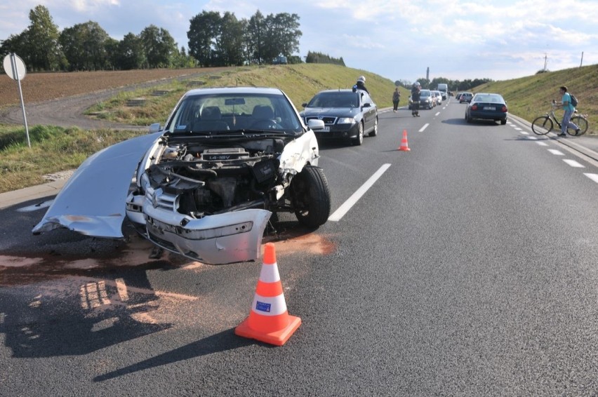 Wypadek na obwodnicy Śremu