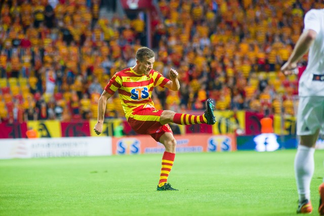 Jagiellonia - Dinamo Batumi 4:0. Żółto-czerwoni byli zdecydowanie lepsza drużyną w tym meczu