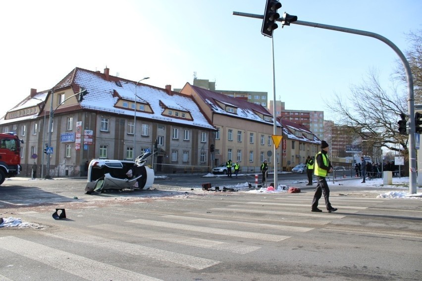 Tragiczny wypadek na ulicy Szczecińskiej w Słupsku