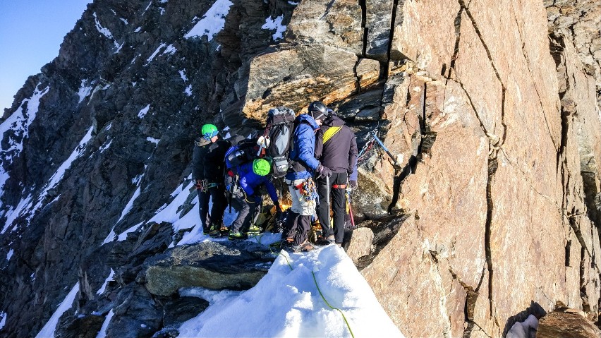 Grupa alpinistów z Morawicy zdobyła kolejne szczyty. Tym razem - Monte Rosa