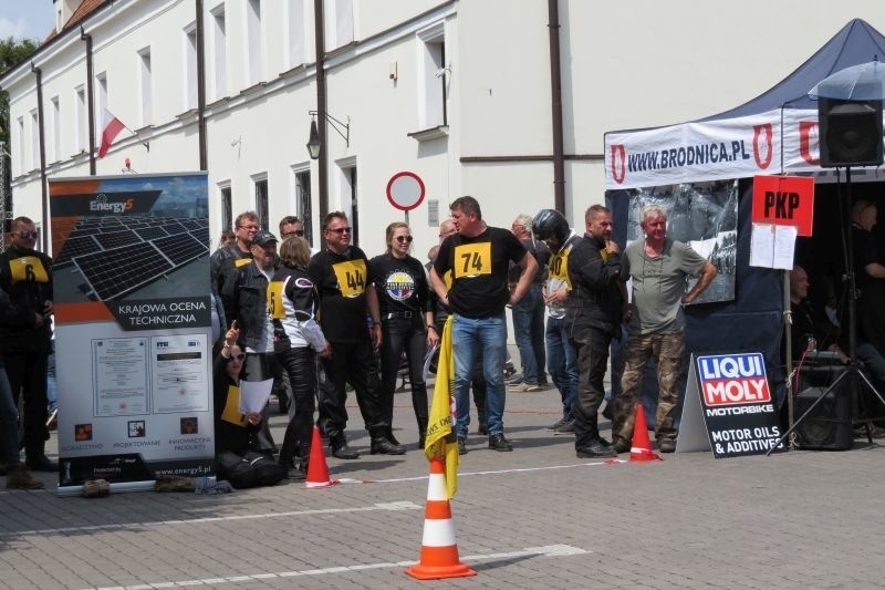 Rajd motocykli zabytkowych - etap w Brodnicy (konkurencje sprawnościowe) zdjęcia
