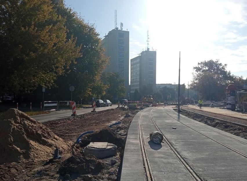 Budowa linii tramwajowej na Jar