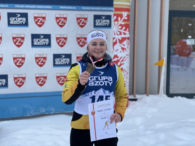 Monika Skinder, biegaczka narciarska MULKS Grupa Oscar Tomaszów Lubelski