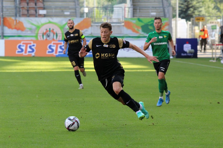 Zagłębie Lubin - Górnik Łęczna 3:1. Festiwal pięknych bramek w Lubinie. Trzy bomby dały Zagłębiu wygraną