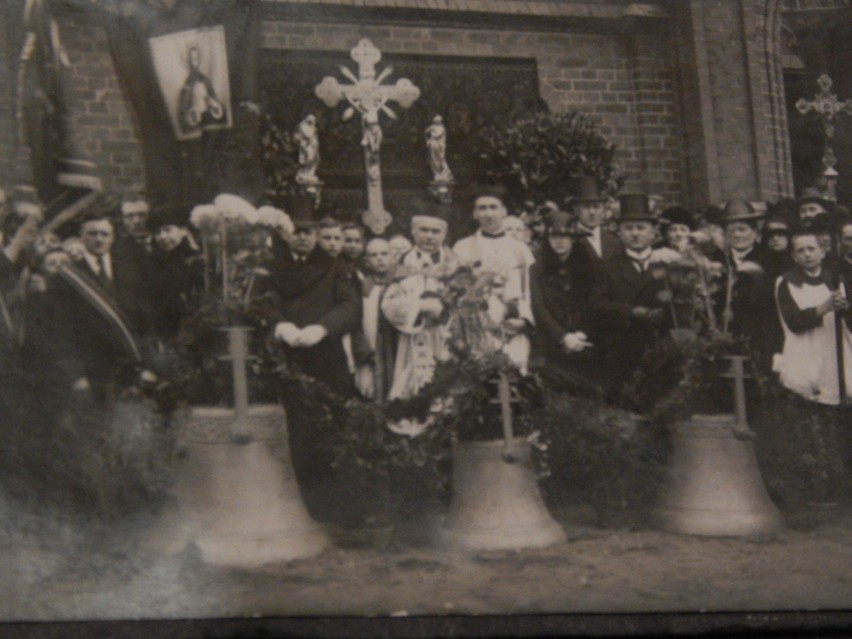 Poświęcenie dzwonów, prawdopodobnie rok 1924.