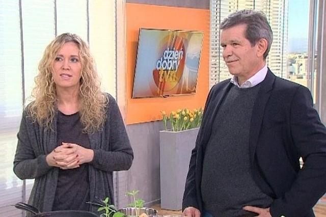 Basia Ritz z mężem (fot. Dzień Dobry TVN/x-news)TVN