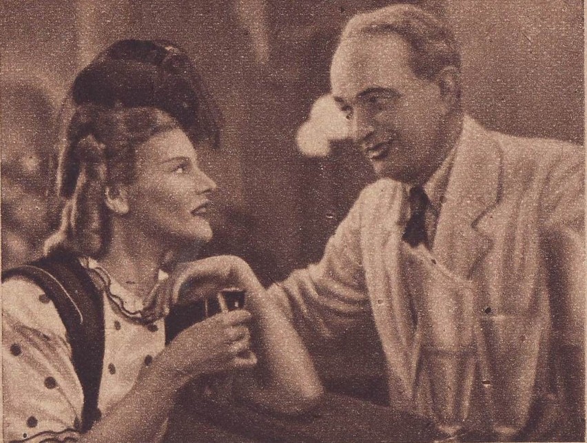 Irena Krasnowiecka (Ira) i Stanisław Grolicki (barman w...