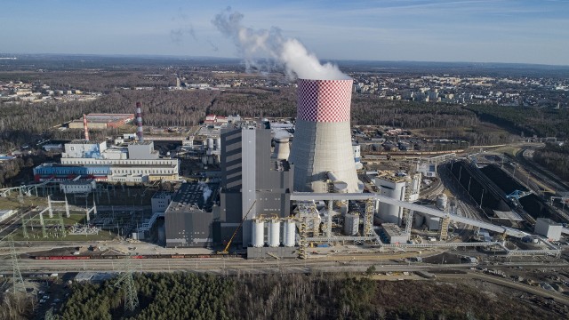 Nowy blok elektrowni 910 w Jaworznie powstaje od 2014 roku